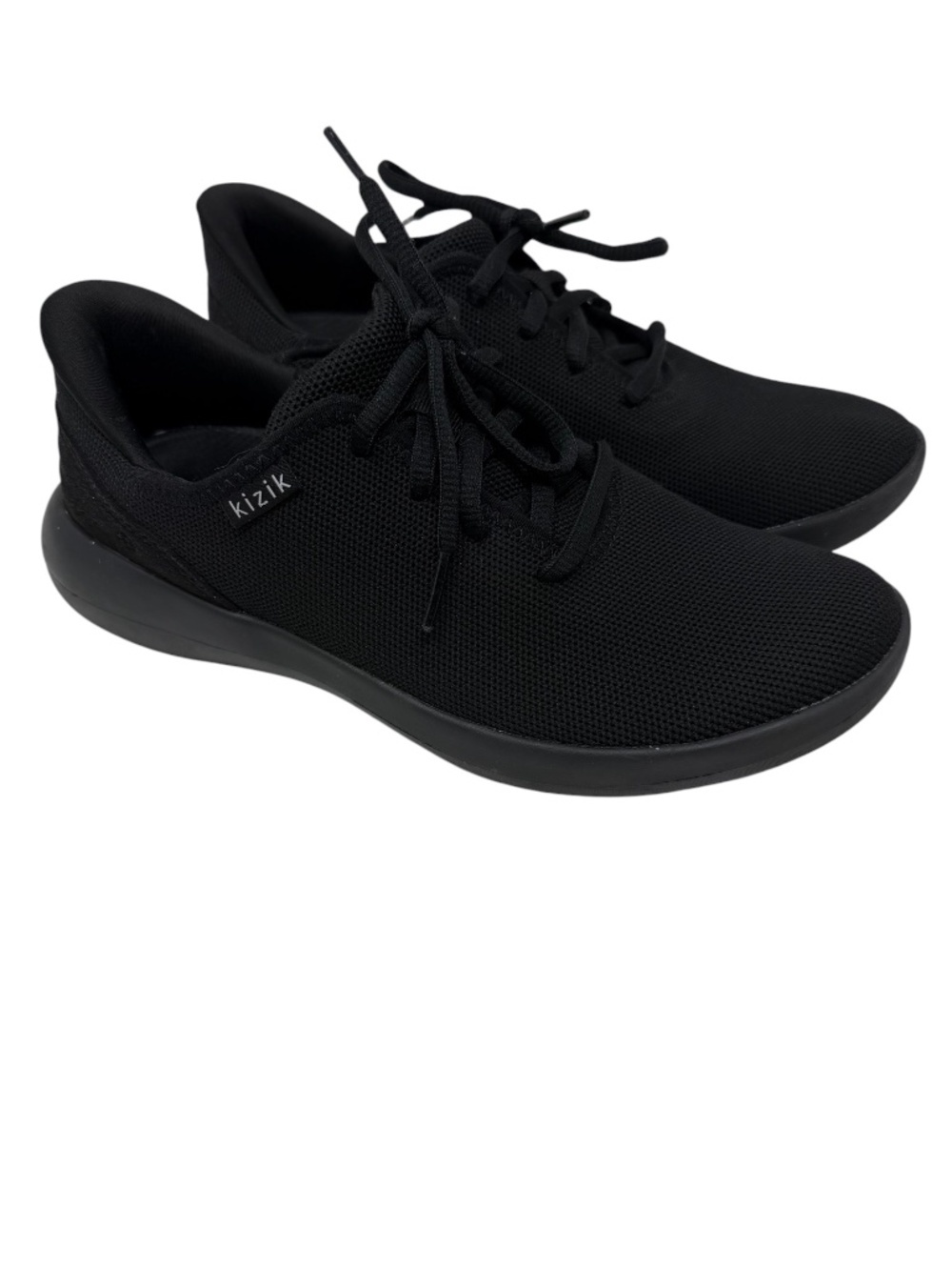 Kizik Madrid Eco Knit Hands Free Sneakers Black Women's 8 Slip On Shoes